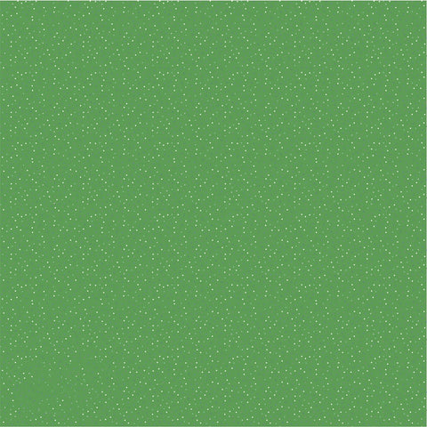 Country Confetti Green Putting Green Yardage by Lori Woods for Poppie Cotton Fabrics