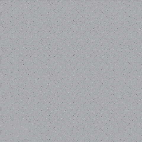 Country Confetti Gray Sidewalk Yardage by Lori Woods for Poppie Cotton Fabrics