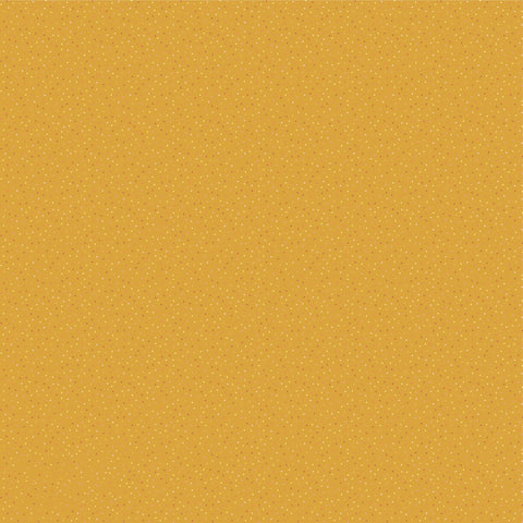 Country Confetti Yellow Sun's Going Down Yardage by Lori Woods for Poppie Cotton Fabrics