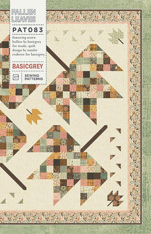 Fallen Leaves Quilt Pattern by Basic Grey
