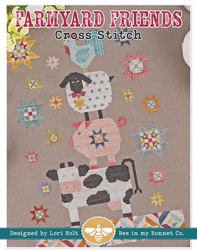 Farmyard Friends Cross Stitch Pattern by Its Sew Emma