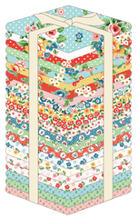 Flower Market Fat Quarter Bundle by Elea Lutz for Poppie Cotton Fabrics