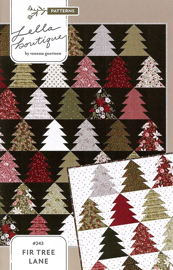 Fir Tree Lane Quilt Pattern by Lella Boutique