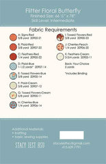 Flitter Floral Butterfly Quilt Pattern by Stacy Iest Hsu