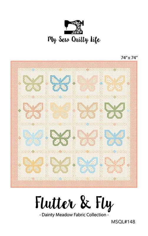 Flutter & Fly Quilt Pattern by My Sew Quilty Life