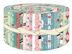 Frost And Flurry 2.5" Strips by Sheri McCulley for Poppie Cotton Fabrics