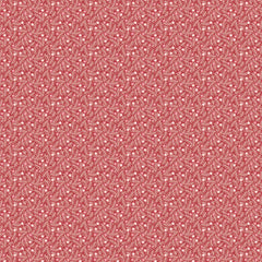 Frost And Flurry Red Frosted Berries Yardage by Sheri McCulley for Poppie Cotton Fabrics