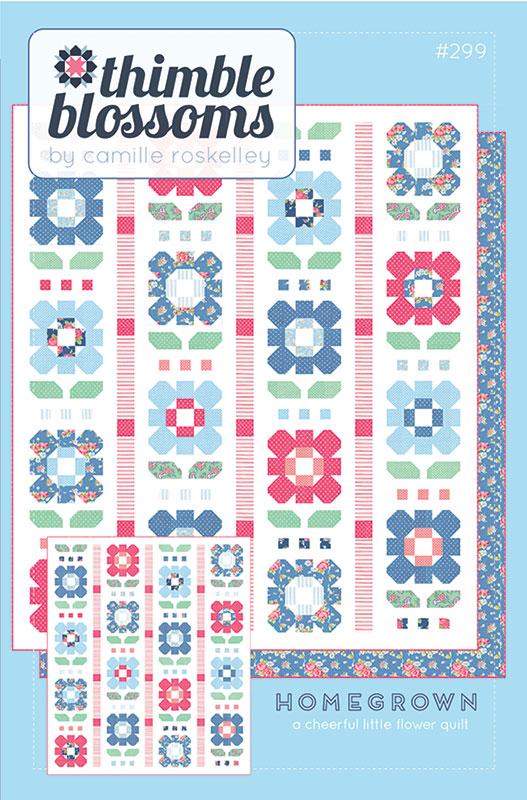 Homegrown Quilt Pattern by Thimble Blossoms