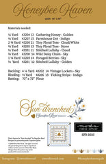 Honeybee Haven Quilt Pattern by Sweetfire Road