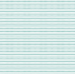 Jailhouse Stripes Teal Ariel Yardage by Lori Woods for Poppie Cotton Fabrics