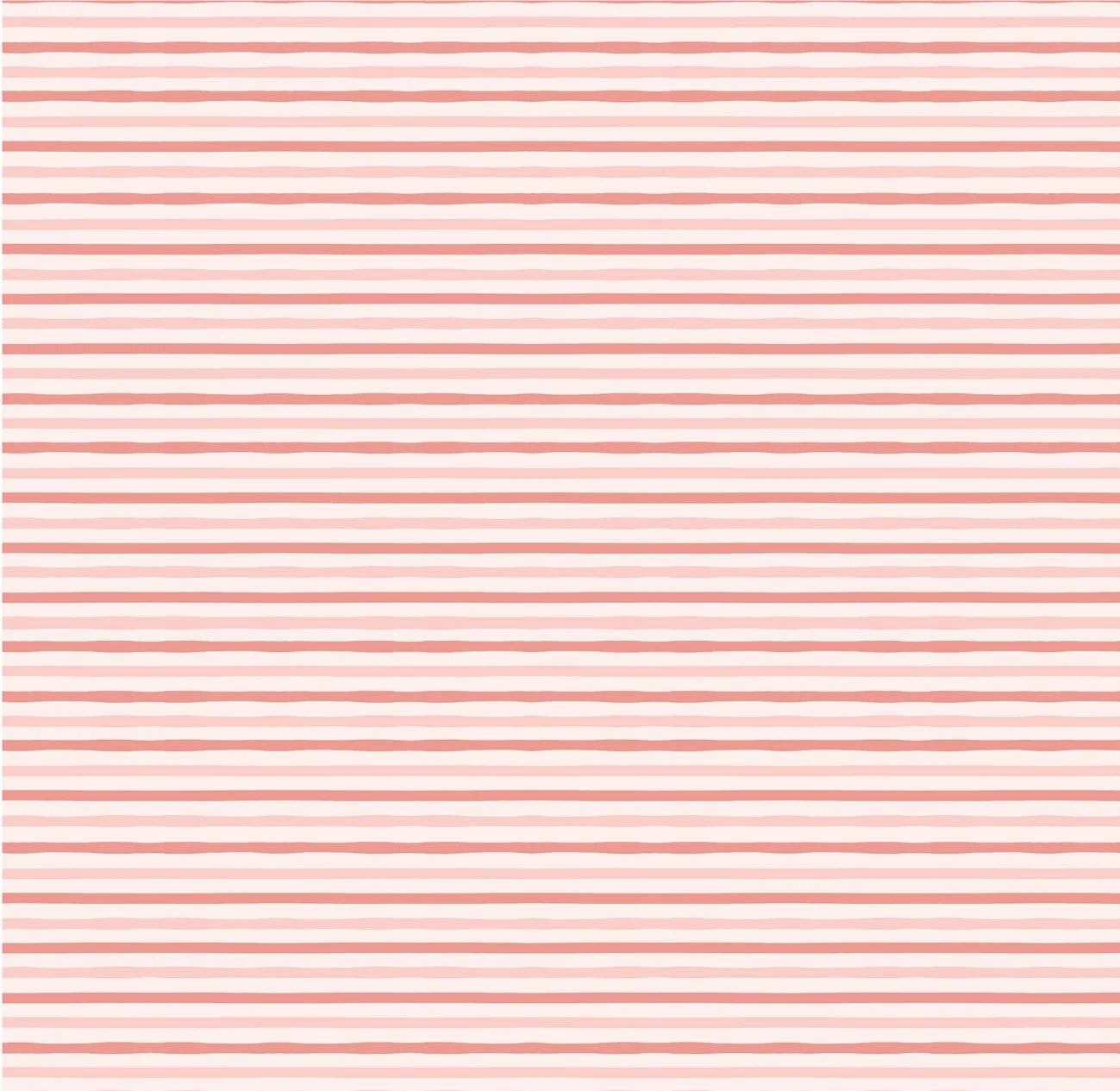 Jailhouse Stripes Light Pink Ethel Yardage by Lori Woods for Poppie Cotton Fabrics