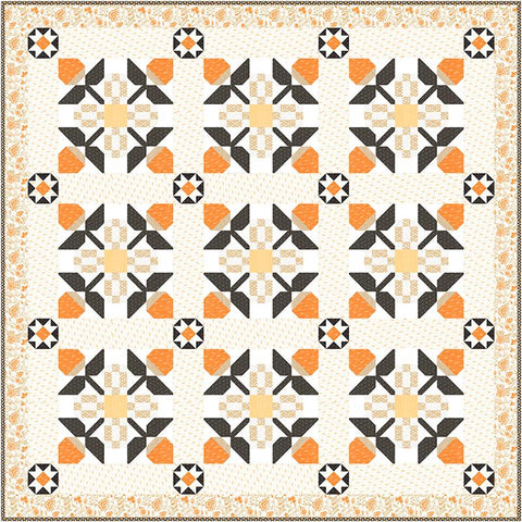 Agatha Road Pecan Blossoms Quilt Kit