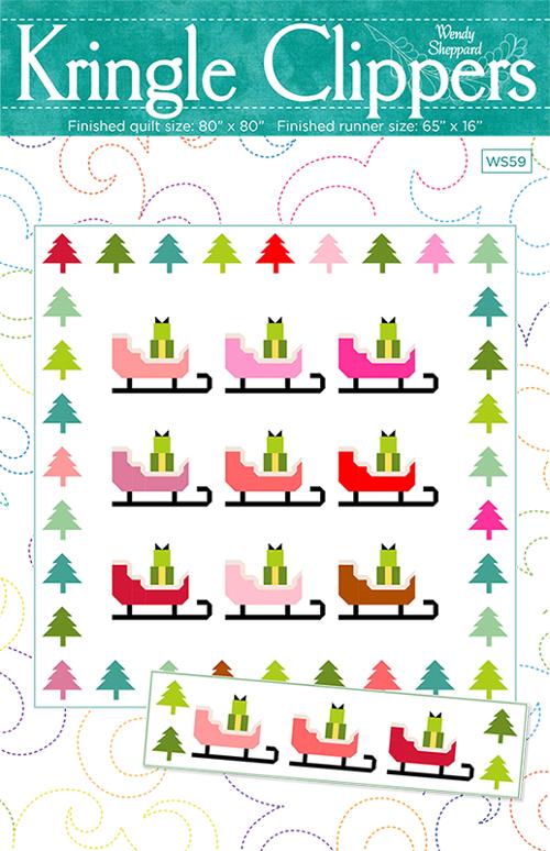 Kringle Clippers Quilt Pattern by Wendy Sheppard