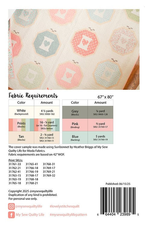 Lovely Stitches Quilt Pattern by My Sew Quilty Life
