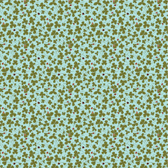 Promise Me Blue Lucky Me Yardage by Michal Marko for Poppie Cotton Fabrics