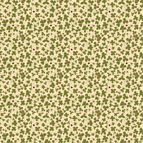 Promise Me Yellow Lucky Me Yardage by Michal Marko for Poppie Cotton Fabrics