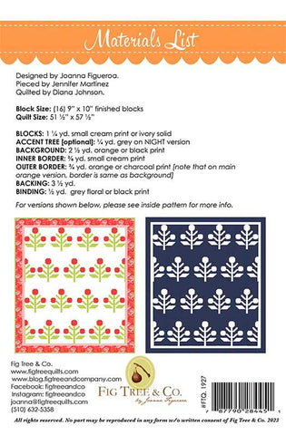 Orchard Quilt Pattern by Fig Tree & Co.