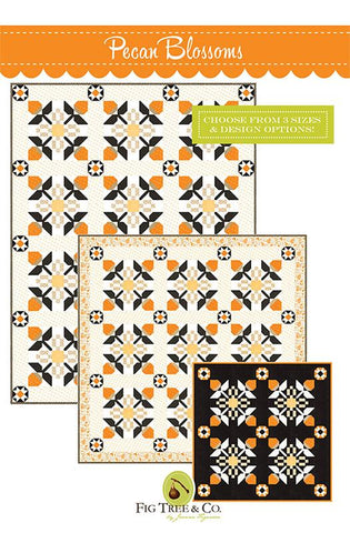 Pecan Blossoms Quilt Pattern by Fig Tree & Co