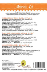 Pecan Blossoms Quilt Pattern by Fig Tree & Co