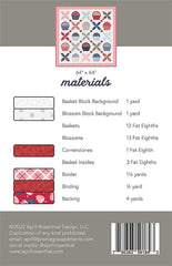 Picking Day Quilt Pattern and Template by Prairie Grass Patterns