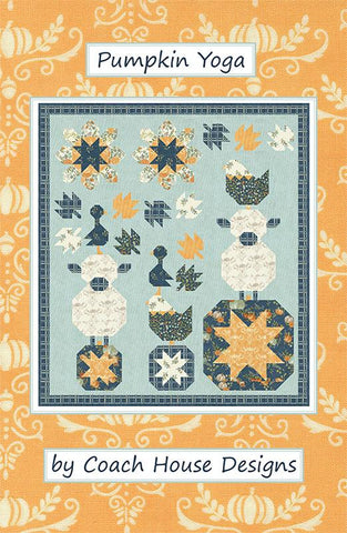 Pumpkin Yoga Quilt Pattern by Coach House Designs
