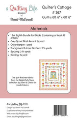 Quilter's Cottage Quilt Pattern by A Quilting Life Designs