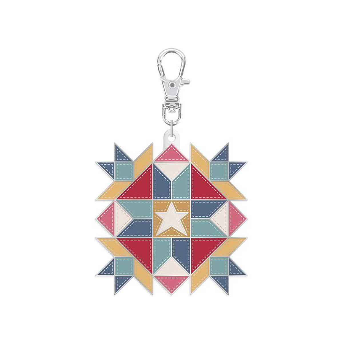 Americana Star Enamel Happy Charm by Lori Holt