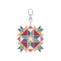 Americana Star Enamel Happy Charm by Lori Holt