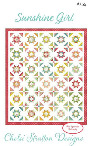 Sunshine Girl Quilt Pattern by Chelsi Stratton Designs