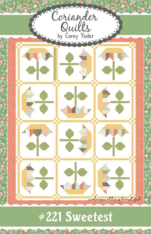 Sweetest Quilt Pattern by Coriander Quilts