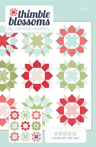 Swoon Quilt Pattern by Thimble Blossoms