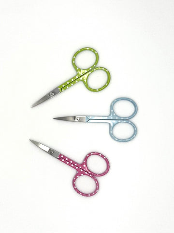 Embroidery Scissors White Dots by Allary