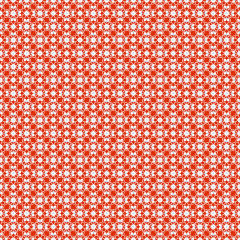 Elise Red Trelis Yardage by Terri Henson for Poppie Cotton Fabrics