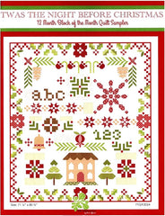 Twas the Night Before BOM Quilt Pattern by Fig Tree & Co.
