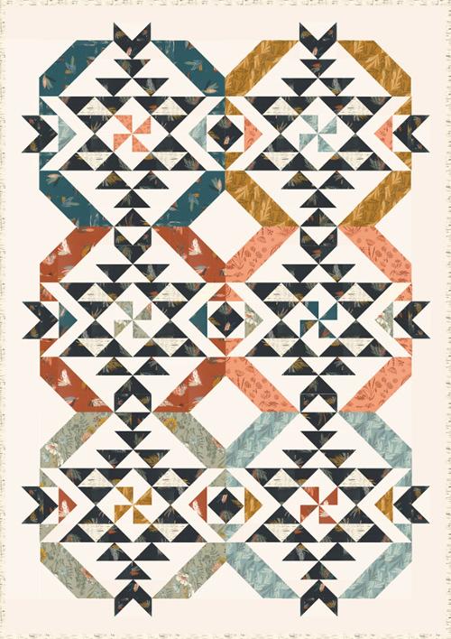 Woodland and Wildflowers Quilt Kit