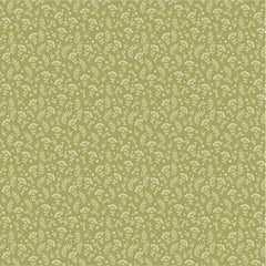 Promise Me Green XOXO Yardage by Michal Marko for Poppie Cotton Fabrics