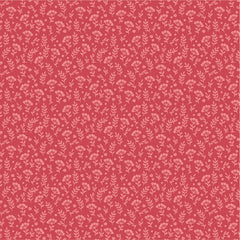 Promise Me Red XOXO Yardage by Michal Marko for Poppie Cotton Fabrics