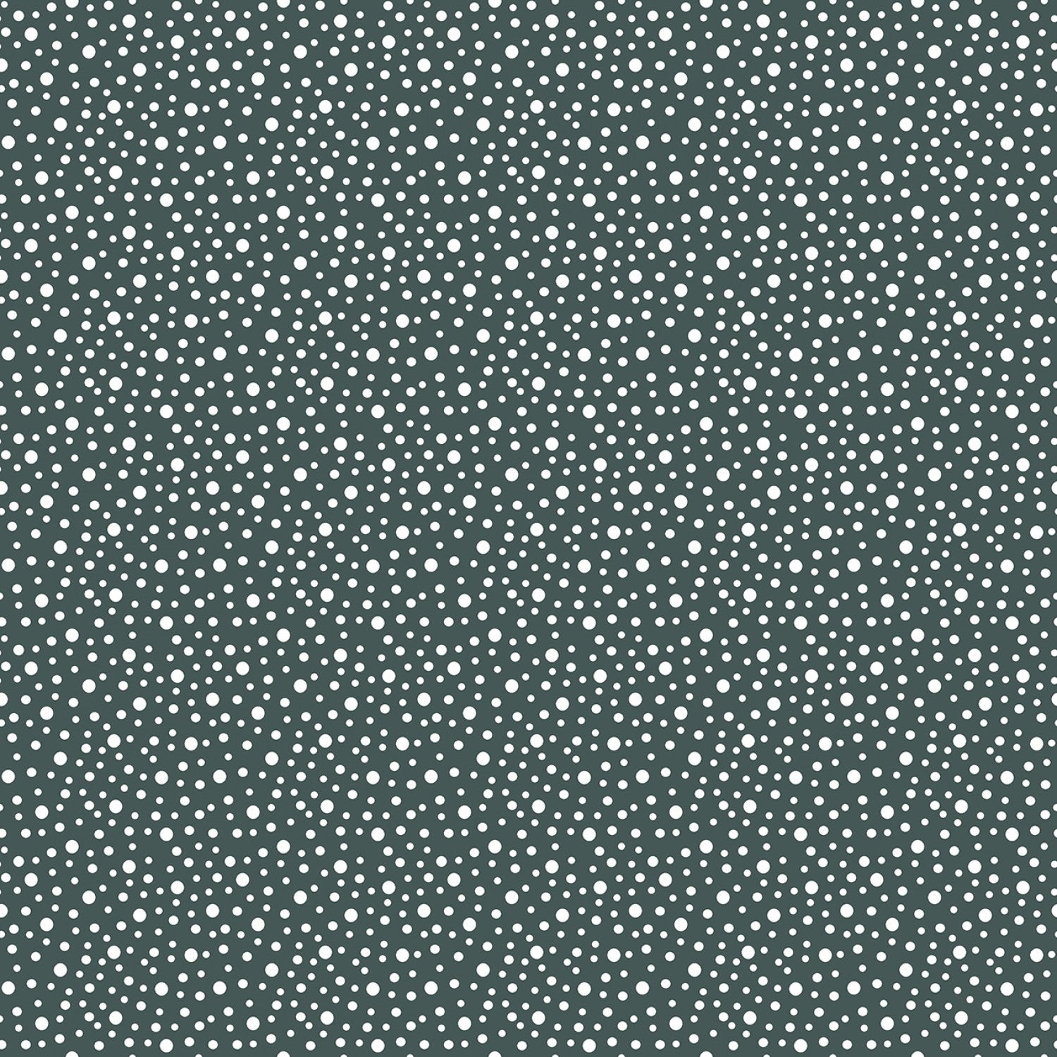 Farm Fresh Dark Turquoise Dots Yardage by Jessica Flick for Benartex Fabrics