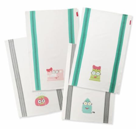 Sew Much Attitude Towels (set of four) by Moda