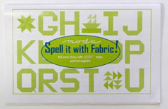 Spell it With Fabric Booklet by Moda