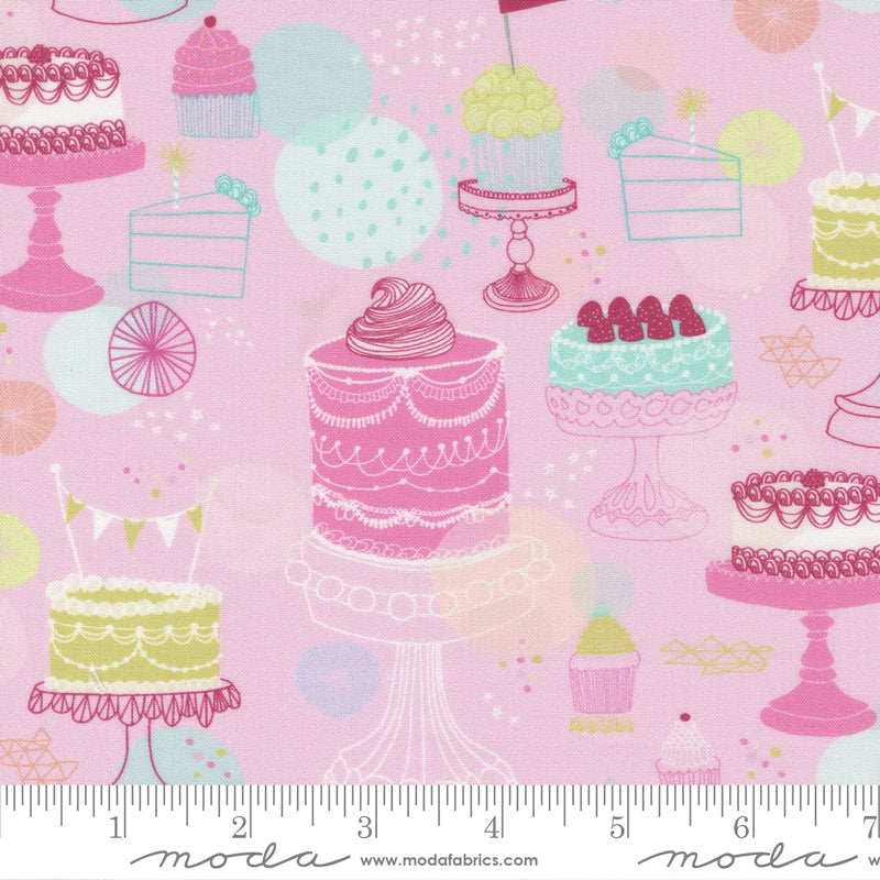 Soiree Cotton Candy Cakewalk Yardage by Mara Penny for Moda Fabrics