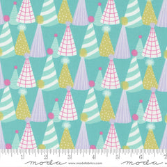 Soiree Pool Party Paper Hats Yardage by Mara Penny for Moda Fabrics