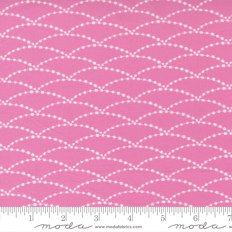Soiree Strawberry Bitty Swag Yardage by Mara Penny for Moda Fabrics