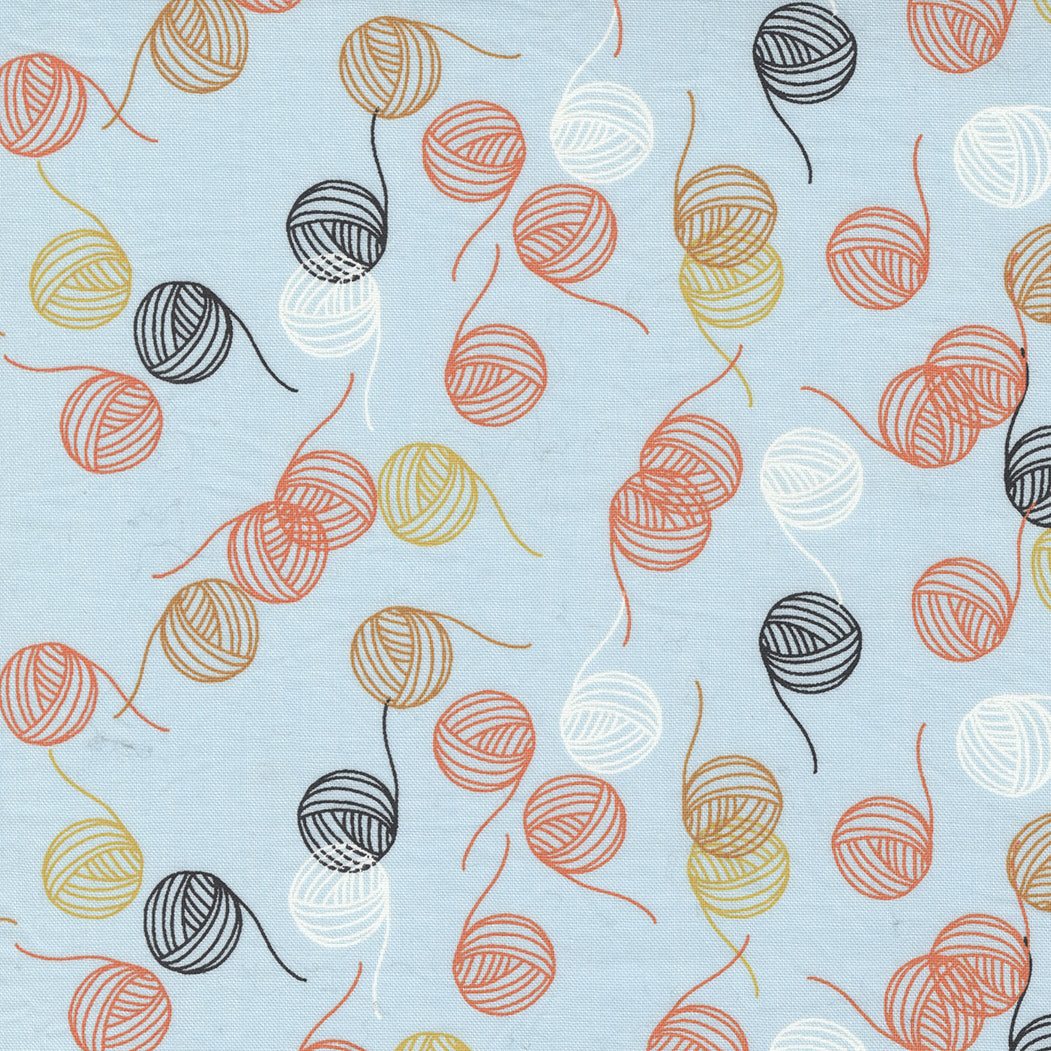 Lazy Afternoon Sky Crocheting Yardage by Zen Chic for Moda Fabrics