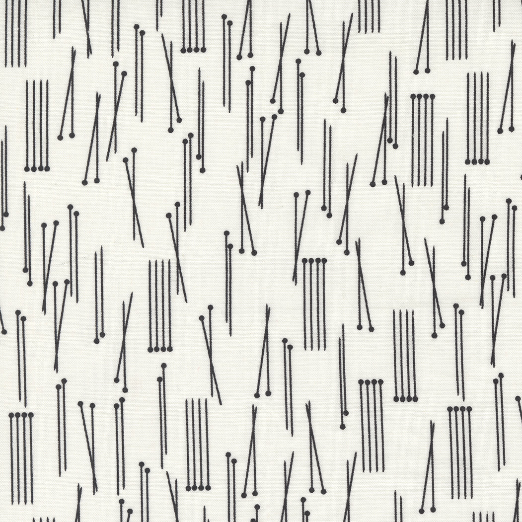 Lazy Afternoon Vanilla Knitting Yardage by Zen Chic for Moda Fabrics