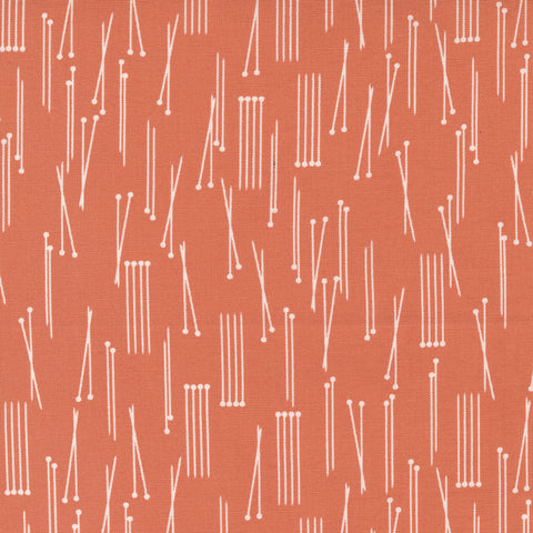 Lazy Afternoon Marmalade Knitting Yardage by Zen Chic for Moda Fabrics