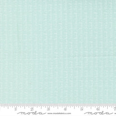 Stitched Sky Stitch Text Yardage by Fig Tree for Moda Fabrics