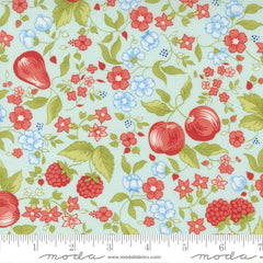 Fruit Cocktail Lakeside Fruit Picnic Yardage by Fig Tree & Co. for Moda Fabrics
