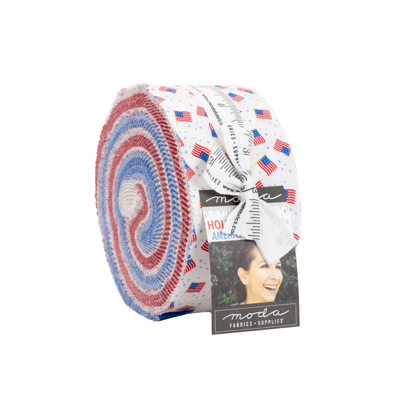 Holiday Essentials Americana Jelly Roll by Staci Iest Hsu for Moda Fabrics