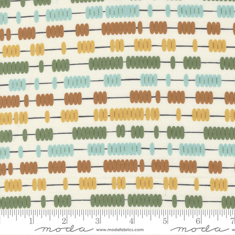 ABC XYZ Cream Abacus Yardage by Stacy Iest Hsu for Moda Fabrics